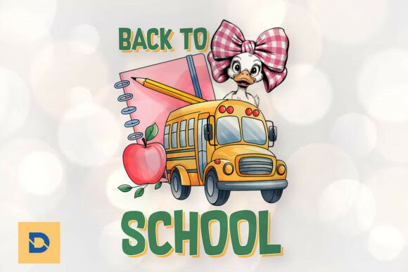 Back to School Cute Goose PNG: A Versatile Digital Asset for Creative Projects