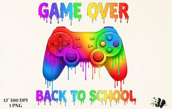 Back to School Game Over PNG: A Strategic Asset for Creative and Commercial Projects