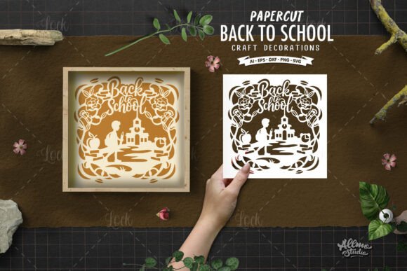 Back to School Paper Cut for Craft: Strategic Design for Creative and Professional Use