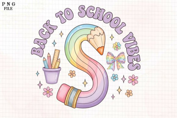 Back to School Vibes Coquette Bow PNG: A Versatile Design for Creative Projects