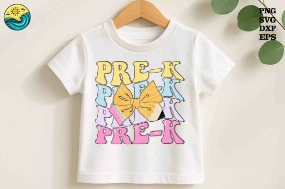 Pre-K Pencil Bow SVG, Back to School: A Strategic Design for Creative and Commercial Use
