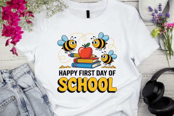 Whimsical Back to School Designs with Bees: A Creative Guide for Custom Projects